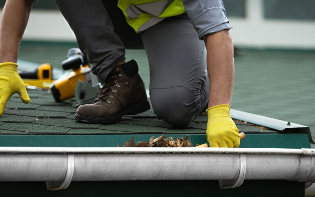 Gutter Cleaning Work